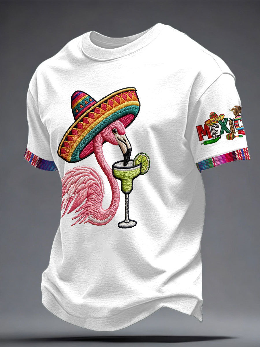 Camiseta estampada México Art Cinco De Mayo para hombre
