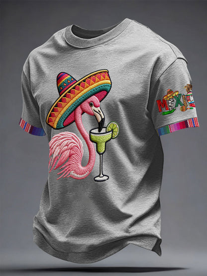 Camiseta estampada México Art Cinco De Mayo para hombre