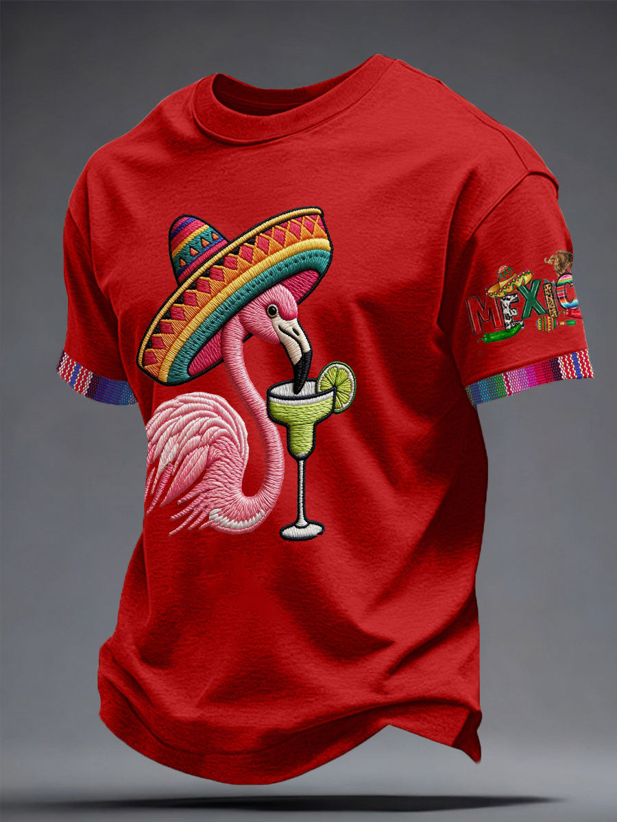 Camiseta estampada México Art Cinco De Mayo para hombre
