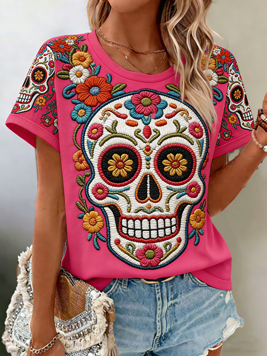 Camiseta Cinco de Mayo del arte mexicano de las mujeres