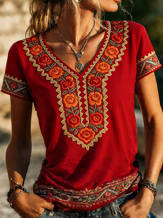 Camiseta mexicana de arte para mujeres del Cinco de Mayo