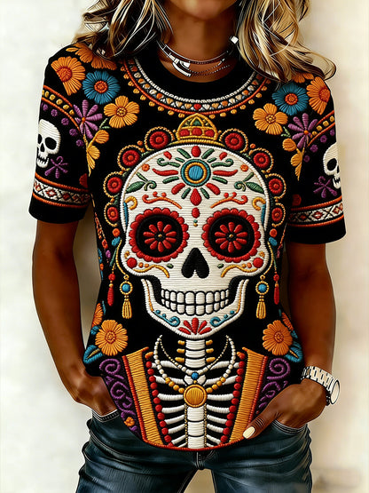 Camiseta mexicana de arte para mujeres del Cinco de Mayo