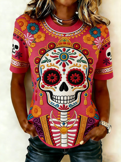 Camiseta mexicana de arte para mujeres del Cinco de Mayo
