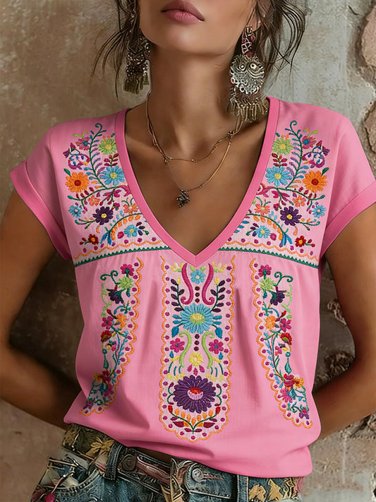 Camiseta mexicana de arte para mujeres del Cinco de Mayo
