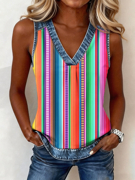 Chaleco casual Cinco de Mayo para mujer