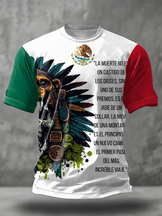 Camiseta con estampado México Pride Football Lover para hombre