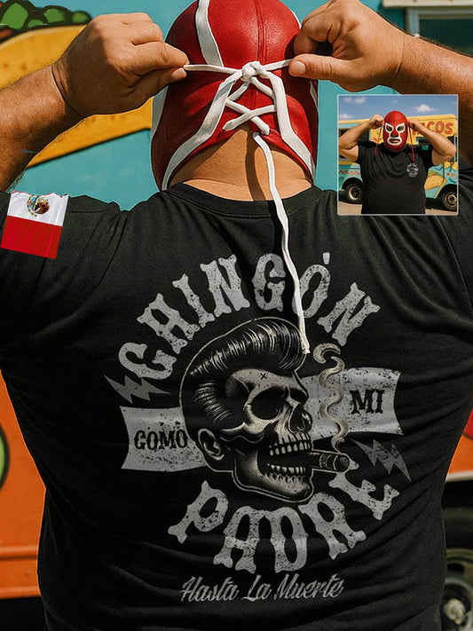Camiseta estampada para hombres, orgullo mexicano, amantes del fútbol