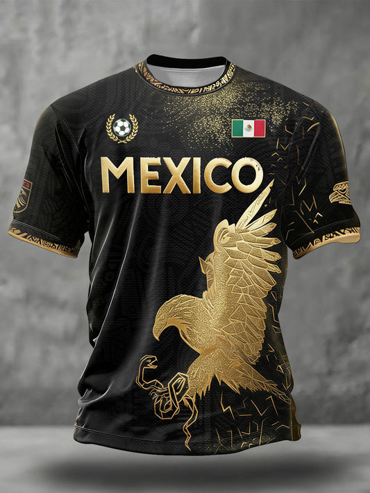 Camiseta estampada México Football Lover para hombre