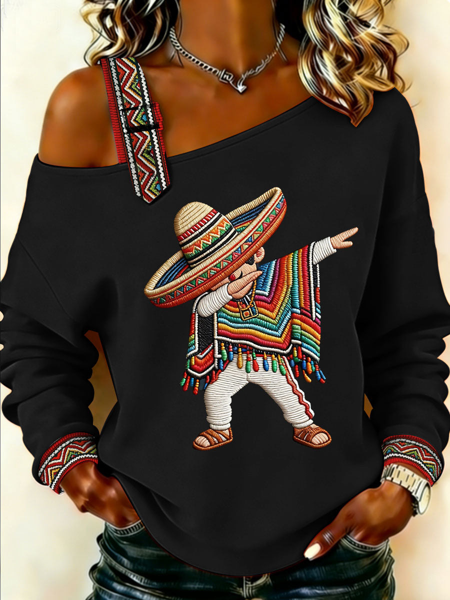Top Casual Estampado Cinco de Mayo para mujer