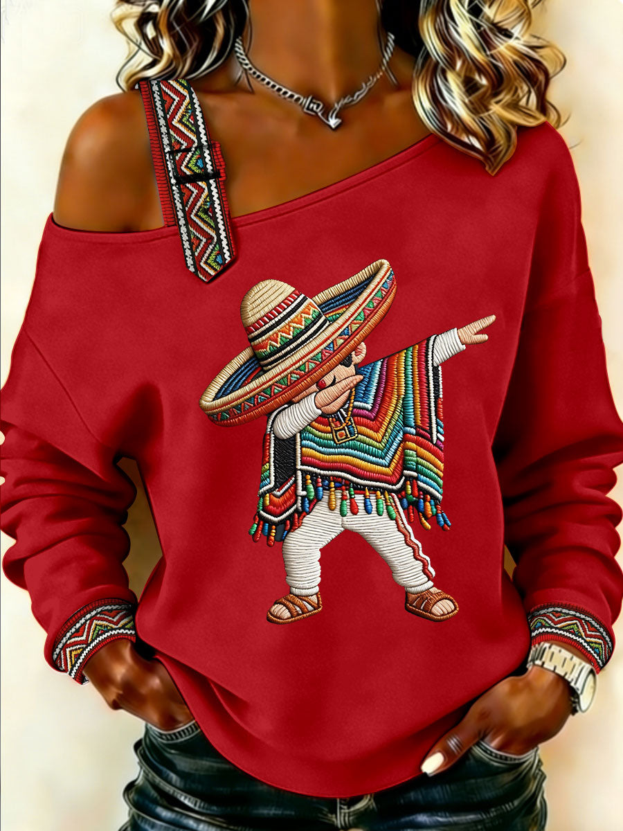 Top Casual Estampado Cinco de Mayo para mujer