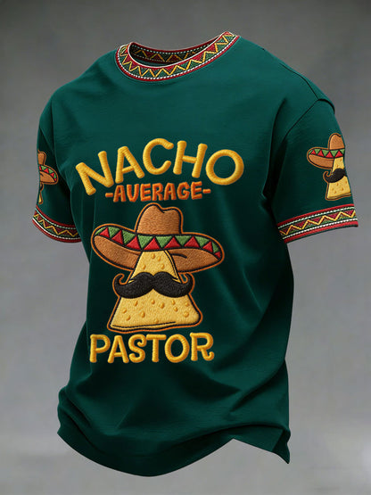 Camisetas de hombre 'nacho average pastor'