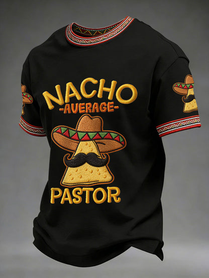 Camisetas de hombre 'nacho average pastor'