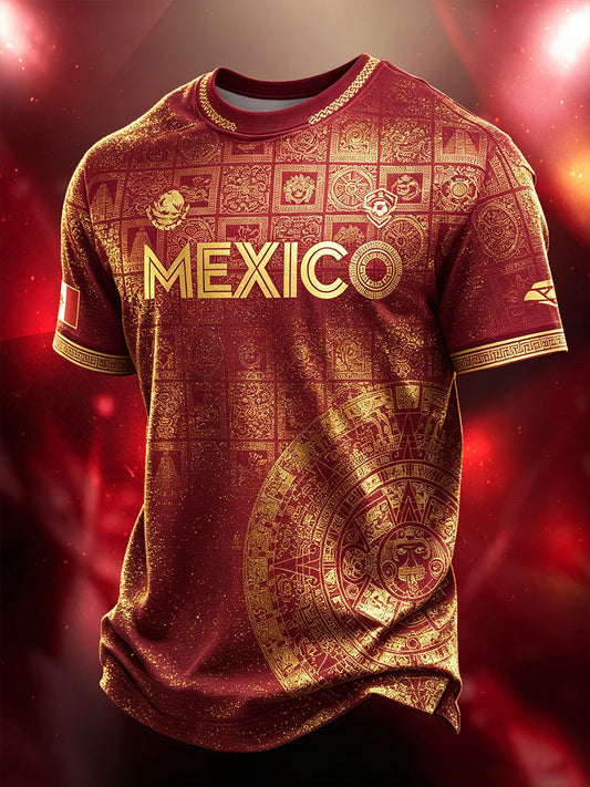 Camiseta estampada México Football Lover para hombre