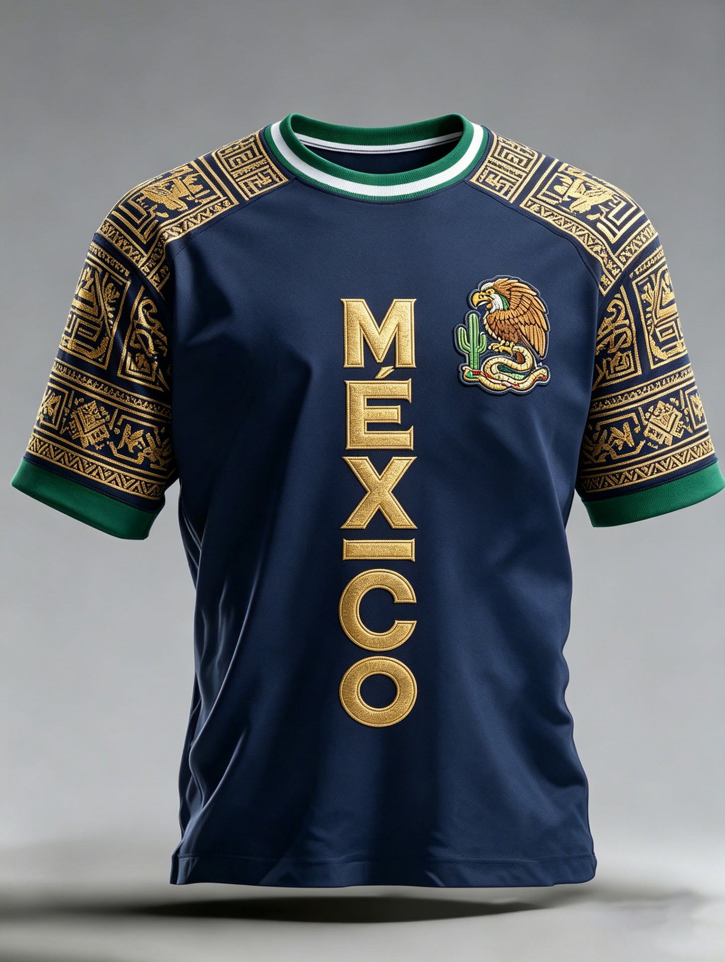 Camiseta Hombre Mexican Football Conmemorative Art Print Camiseta