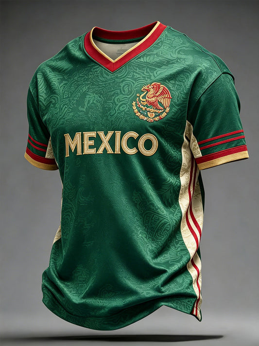 Camiseta estampada México Football Lover para hombre