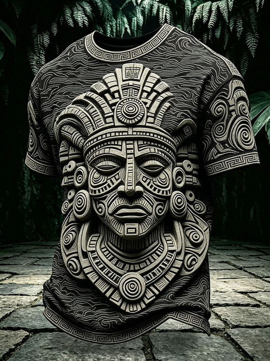 Camisetas aztecas para hombre