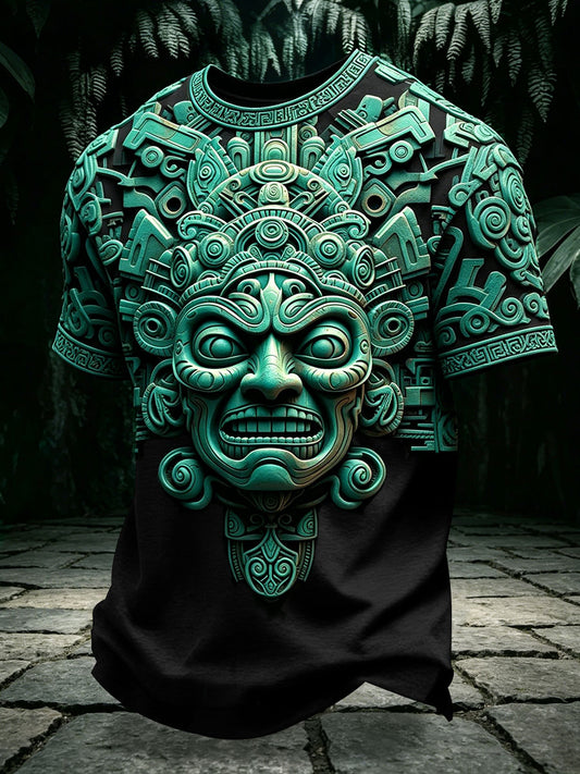 Camisetas aztecas para hombre