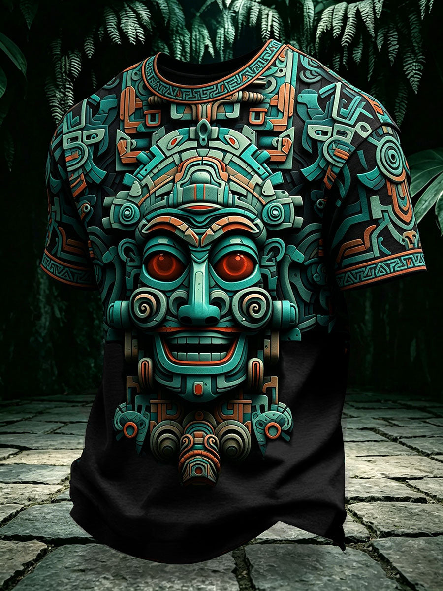 Camisetas aztecas para hombre