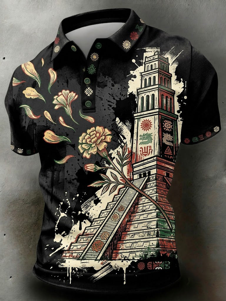 Camisa de manga corta México Marioro para hombre