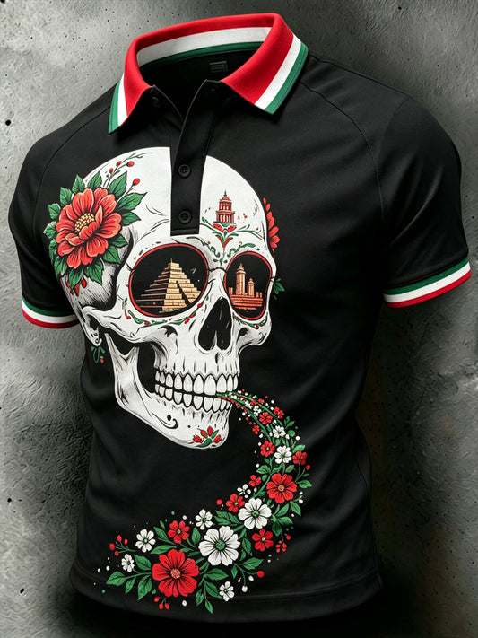 Polo México Marigold para hombre