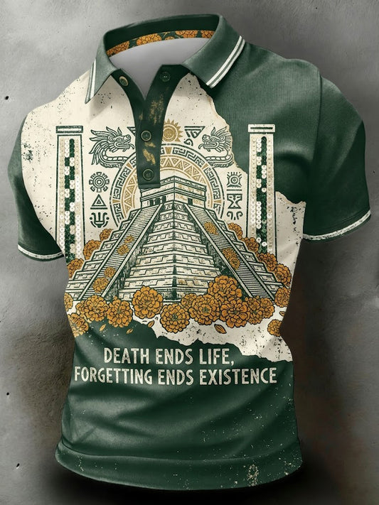 Camisa de manga corta Marigold de México para hombre