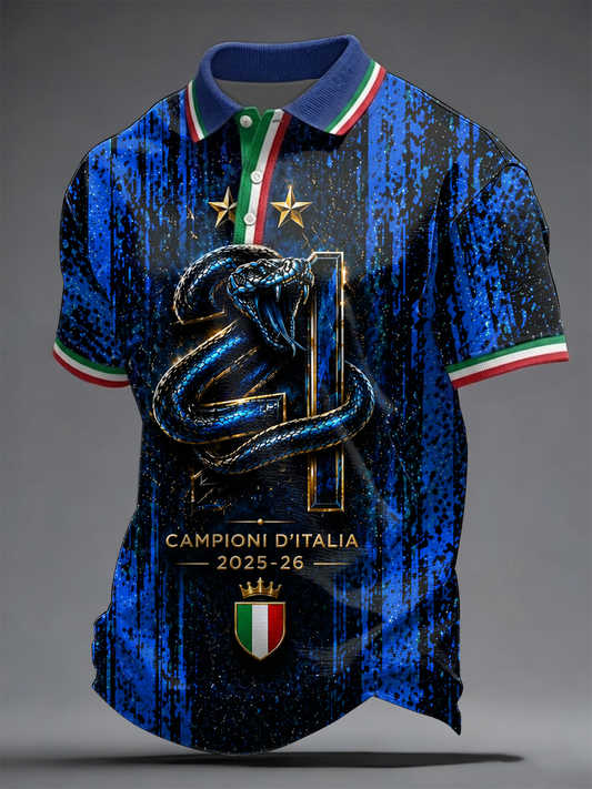 Camisa de hombre Campioni D'Italia 2025-26