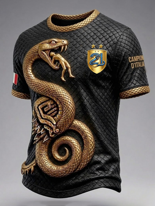 Camiseta de manga corta para hombre Campioni d’Italia 2025-26