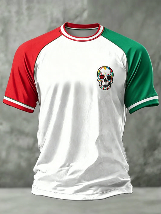 Camiseta con estampado de arte para aficionados al fútbol mexicano, equipo de los Pumas, para hombre