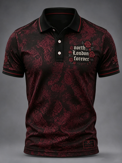 Polo para hombre North London forever Printed