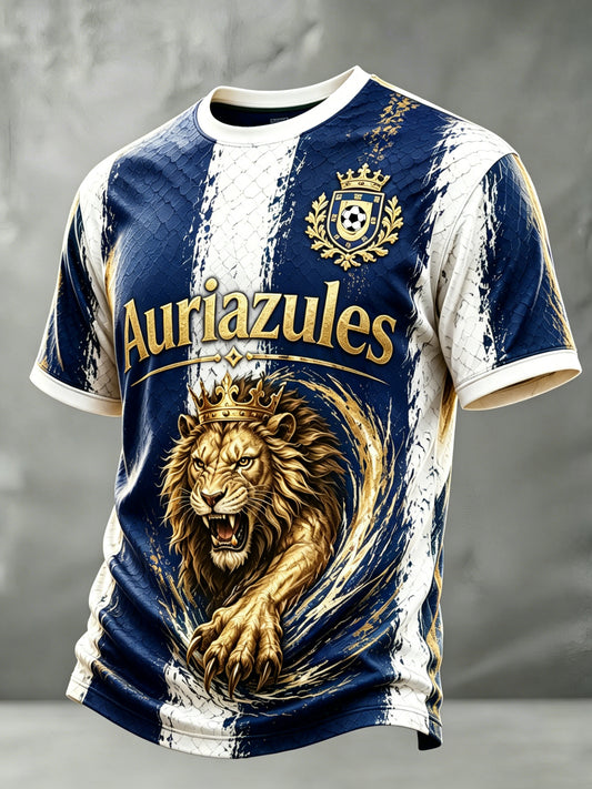 Camiseta artística para hombre con estampado del Club Pumas de México