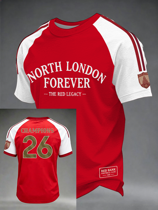Champions 26 Camiseta de manga corta estampada