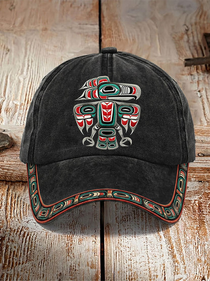 Indigenous Art Casual Gorra unisex