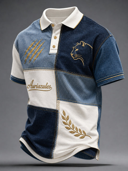 Polo con estampado artístico del Club Universidad Nacional (Pumas) para hombre