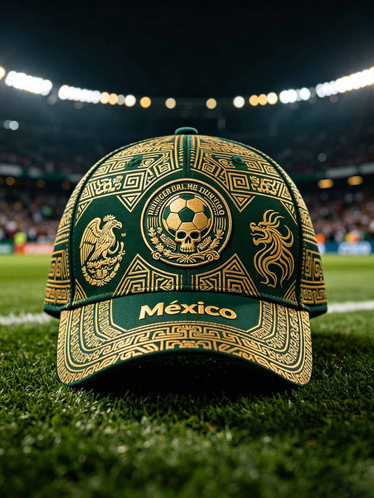 Gorra estampada de la Liga Mexicana de Fútbol