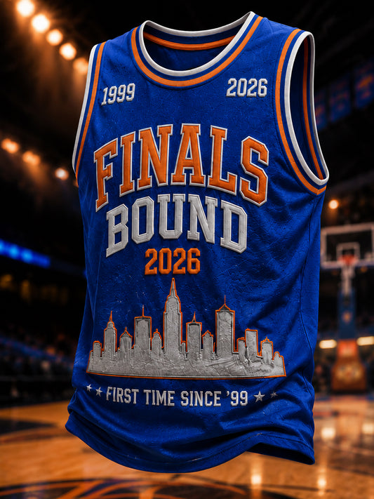 Top de chaleco de impresión gráfica de fan de baloncesto clásico de los hombres