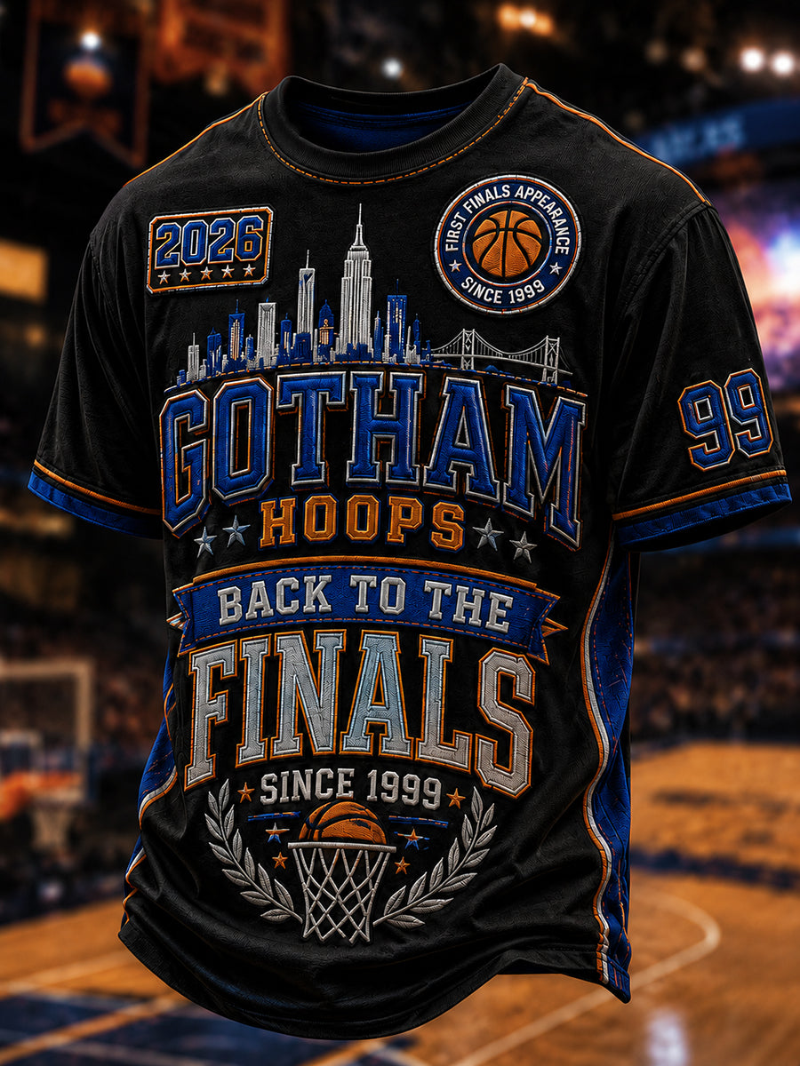 Camiseta clásica del fan del baloncesto de los hombres