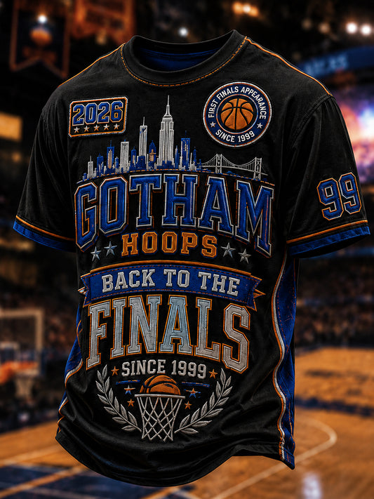 Camiseta clásica del fan del baloncesto de los hombres