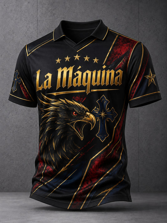 Camiseta de manga corta con cuello en V básica suelta para hombre