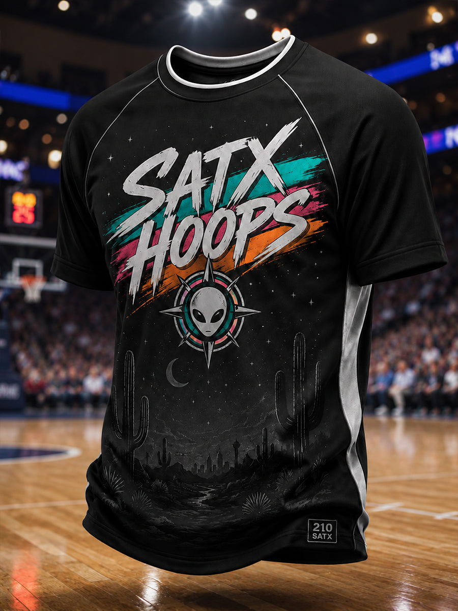 Camiseta de manga corta American Spurs para hombre