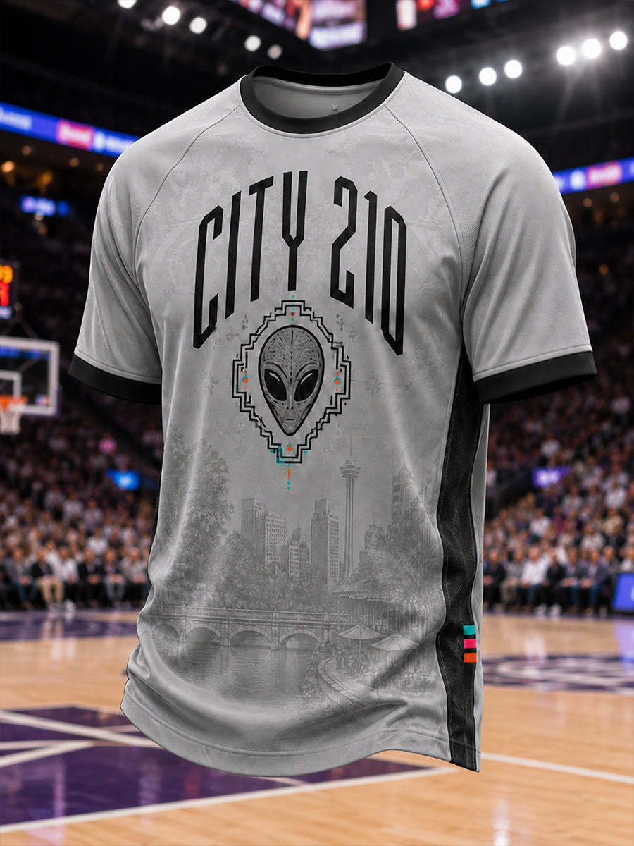 Camiseta de manga corta American Spurs para hombre