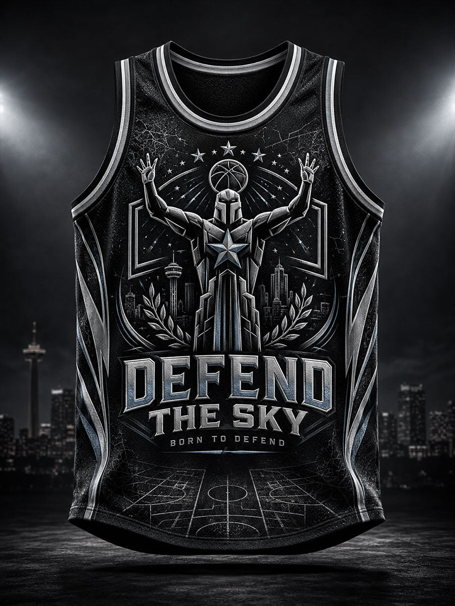 Camisetas sin mangas estampadas para amantes del baloncesto con diseño de arte alienígena para hombre