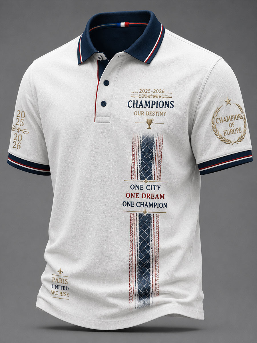 Camiseta de fútbol de París para hombre