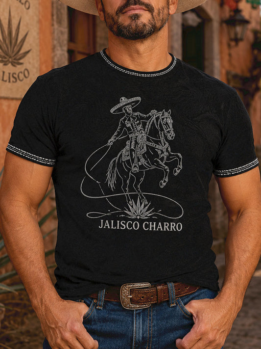 Camiseta Charro Pride Art Printed para hombre