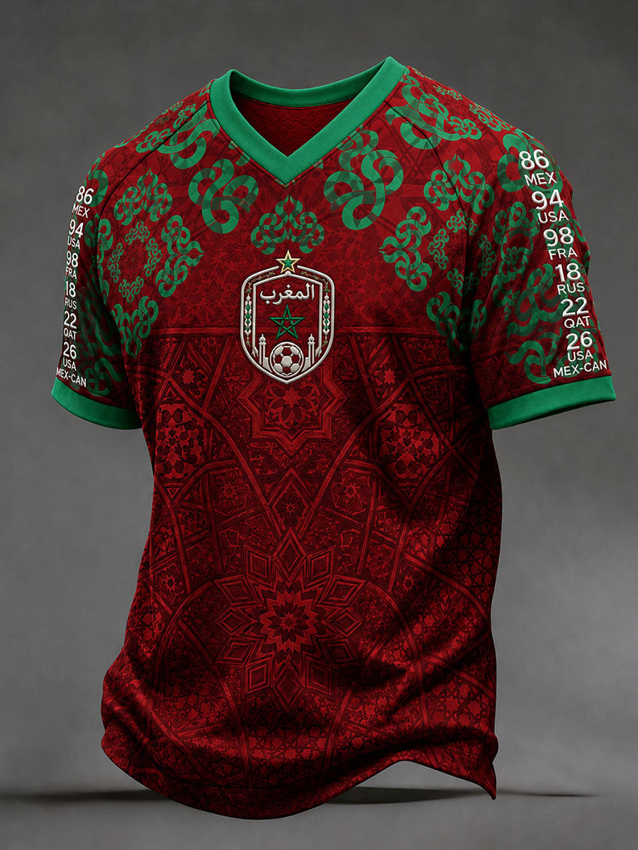 Camisetas de fútbol marroquí de hombre