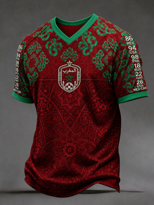 Camisetas de fútbol marroquí de hombre
