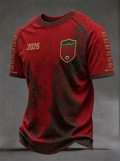 Camisetas de fútbol marroquíes para hombre