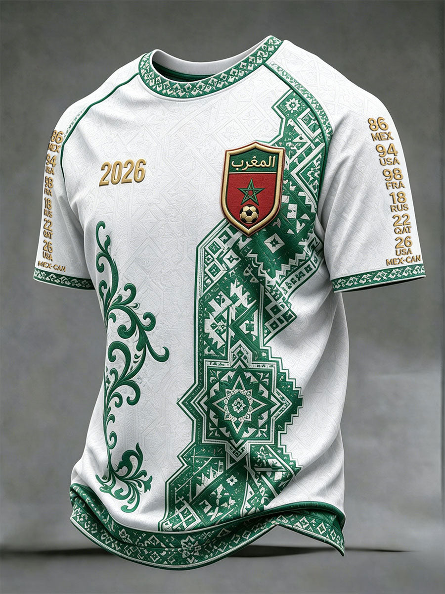 Camisetas de fútbol marroquíes para hombre