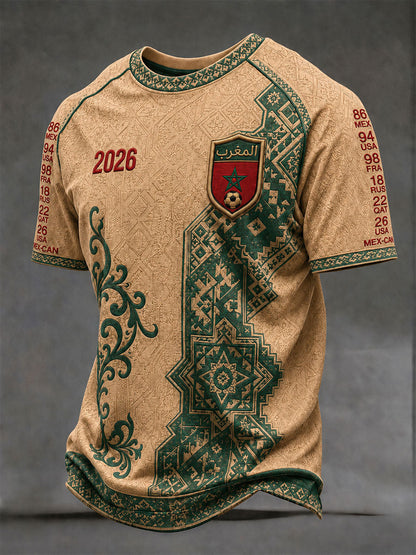 Camisetas de fútbol marroquíes para hombre