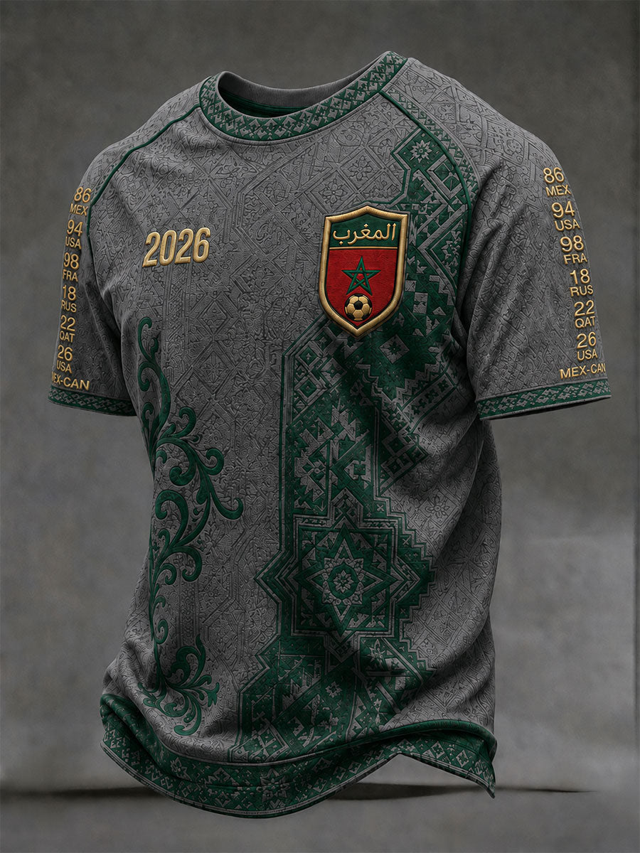 Camisetas de fútbol marroquíes para hombre