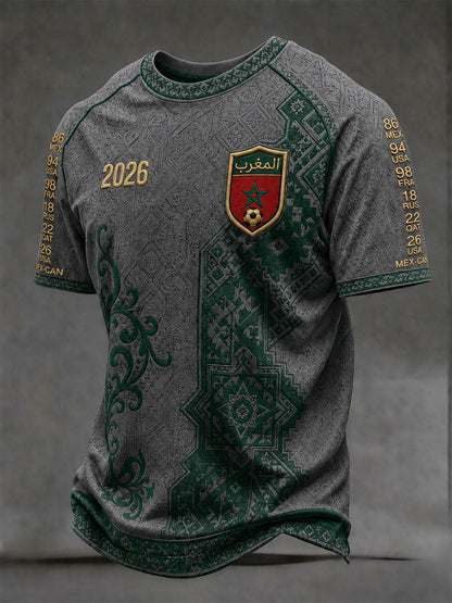 Camisetas de fútbol marroquíes para hombre